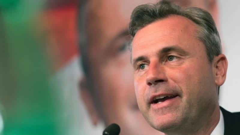 Norbert Hofer (Bild: APA/AFP/JOE KLAMAR)