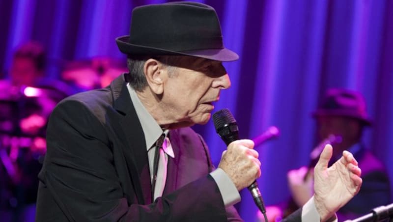 Leonard Cohen (Bild: APA/AFP/GETTY IMAGES/MIKE LAWRIE)