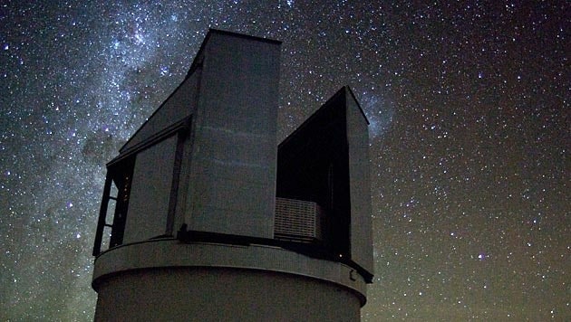 Das ESO-Teleskop VISTA in Chile (Bild: ESO)