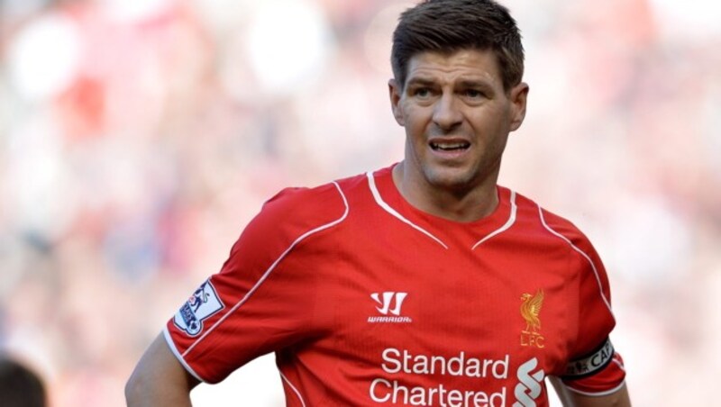 Steven Gerrard (Bild: APA/EPA/PETER POWELL)