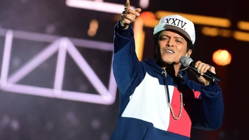 Bruno Mars (Bild: APA/AFP/EMMANUEL DUNAND)