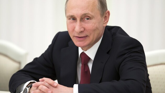 Ein Wahlausgang ganz nach seinem Geschmack: Kremlchef Wladimir Putin (Bild: APA/EPA/PAVEL GOLOVKIN/POOL)