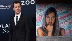 Justin Theroux postet einen bösen Seitenhieb auf Brad Pitt. (Bild: APA/AFP/TIZIANA FABI, instagram.com/justintheroux)