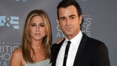 Jennifer Aniston und Justin Theroux (Bild: MARK RALSTON/AFP/picturedesk.com)