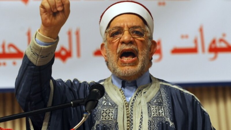 "Sheikh" Abdelfattah Mourou (Bild: APA/AFP/FETHI BELAID)