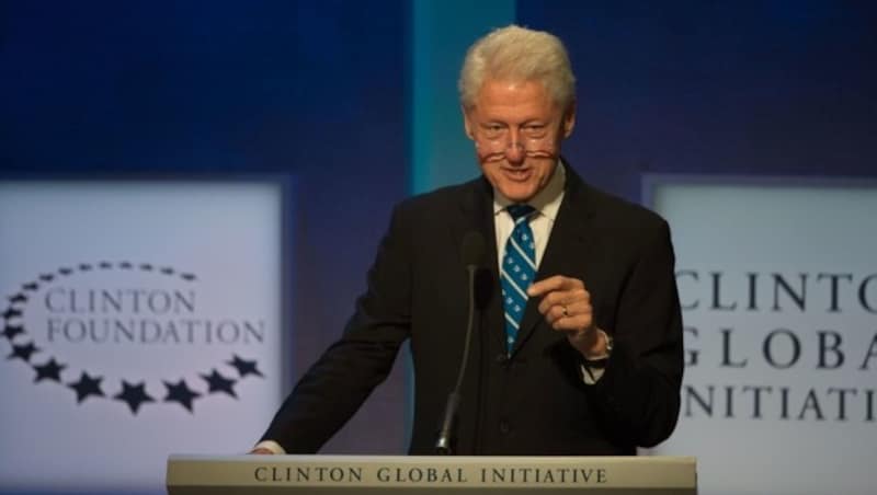 Bill Clintons Stiftung hat sich zum Ziel gesetzt, "die dringendsten Probleme der Welt" zu lösen. (Bild: APA/AFP/BRYAN R. SMITH)