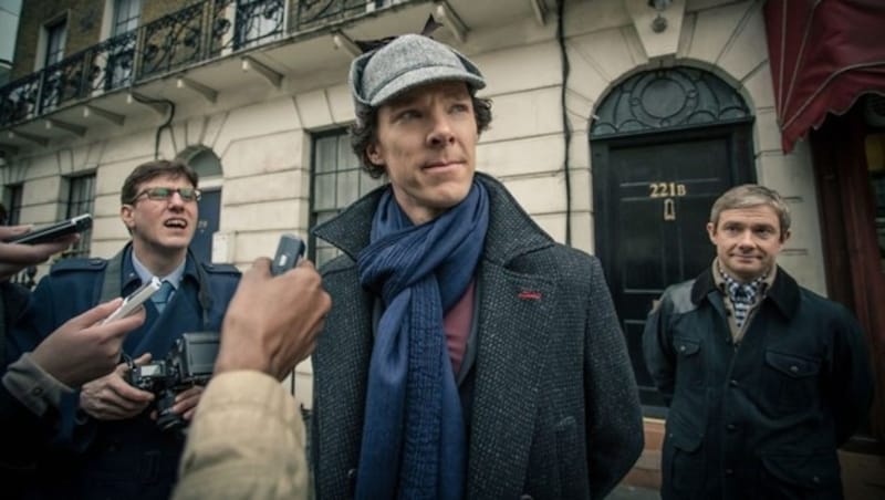 Sherlock Holmes und John Watson (Bild: BBC One)