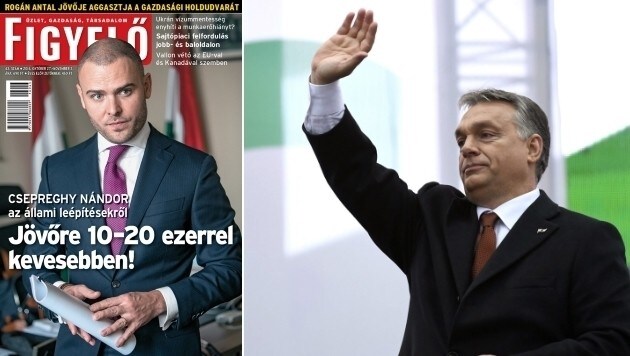 "Figyelo" ist das neueste Opfer der medienfeindlichen Stimmung unter Ungarns Premier Viktor Orban. (Bild: mediacity.hu, ASSOCIATED PRESS)