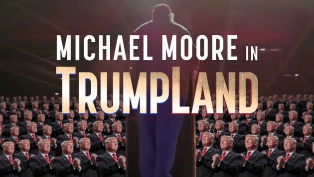 Das Filmplakat zu "Michael Moore in Trumpland" (Bild: Twitter.com/MMFlint)