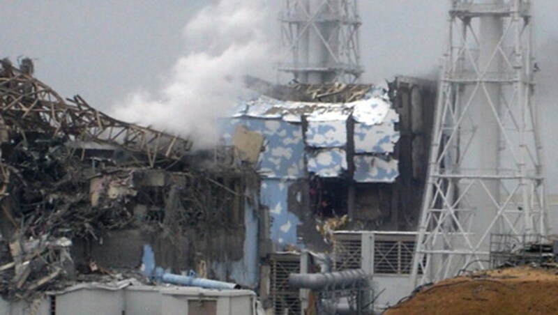 Das AKW Fukushima nach dem Tsunami im Jahr 2016 (Bild: TEPCO/AFP/picturedesk.com)