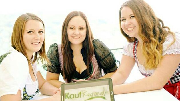 Die Gründerinnen: Irina Gonzi, Sarah Gaberscik und Anja Mandler (Bild: Klaus-Ingomar Kropf)