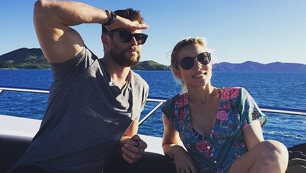 Chris Hemsworth und Elsa Pataky (Bild: instagram.com/chrishemsworth)