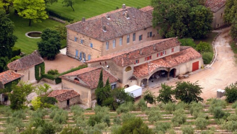 Brangelinas Weingut in Südfrankreich (Bild: MICHEL GANGNE /AFP/picturedesk.com)