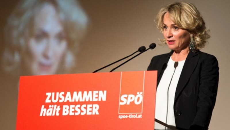 Tirols SPÖ-Landeschefin Elisabeth Blanik (Bild: APA/EXPA/JAKOB GRUBER)