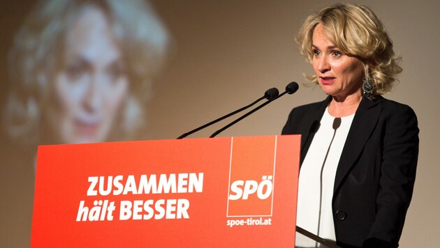 Tirols SPÖ-Landeschefin Elisabeth Blanik (Bild: APA/EXPA/JAKOB GRUBER)