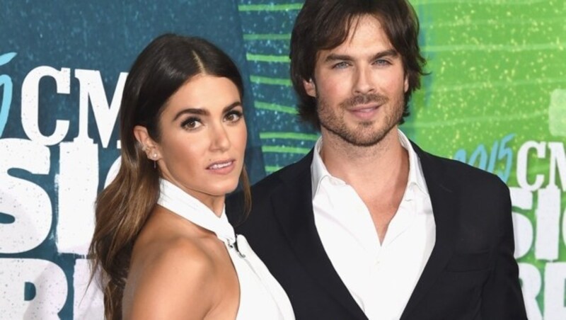 Nikki Reed mit Ehemann Ian Somerhalder (Bild: AFP)