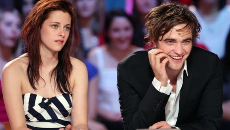 Kristen Stewart und Robert Pattinson (Bild: PATRICK KOVARIK/AFP/picturedesk.com)