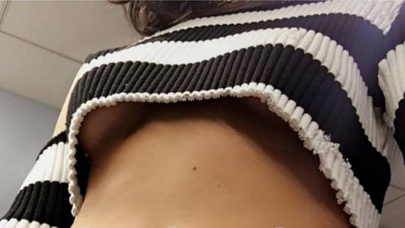 Wer lässt hier seinen Busen blitzen? (Bild: instagram.com/kendalljenner.snap)