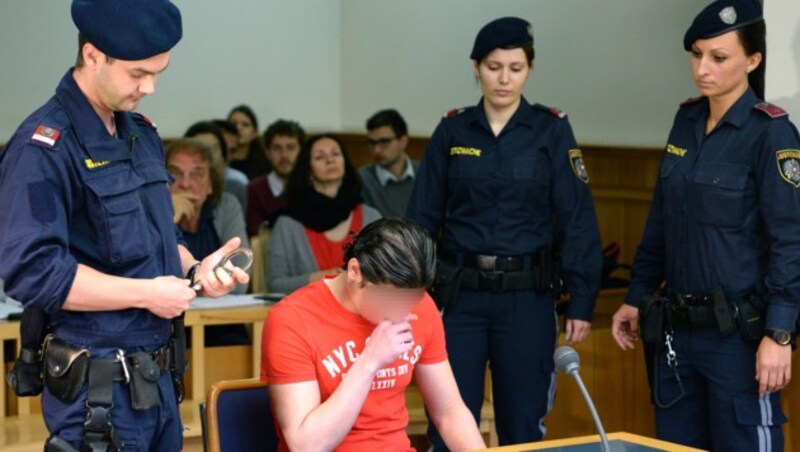 Der 20-Jährige war in erster Instanz zu sechs Jahren Haft verurteilt worden. (Bild: APA/ROLAND SCHLAGER)