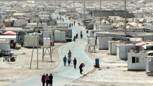 Das UNO-Flüchtlingslager Zaatari in Jordanien (Archivbild)