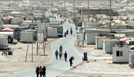 Das UNO-Flüchtlingslager Zaatari in Jordanien (Archivbild)