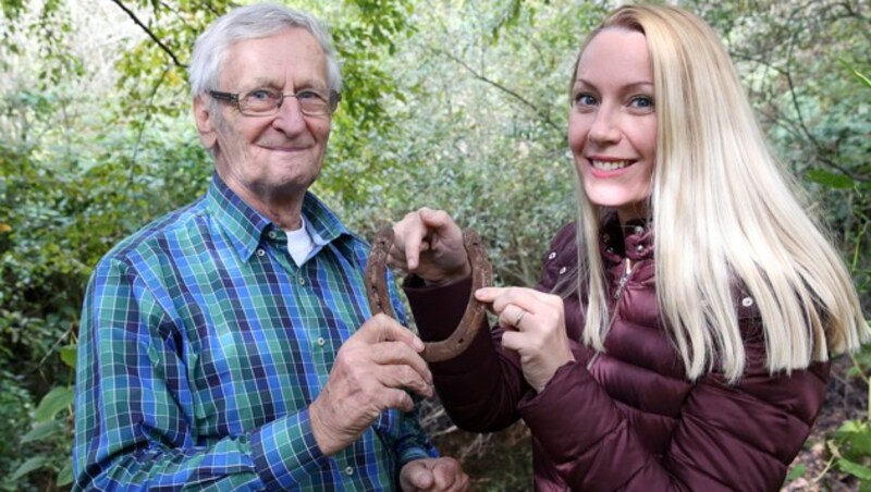 Sigi Plank mit "Krone"-Redakteurin Brigitte Quint (Bild: Sepp Pail)