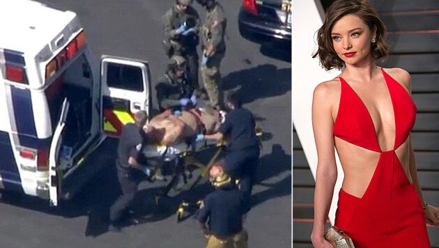 Schock für Miranda Kerr: Ein Einbruch in ihre Villa endete blutig. (Bild: KTLA, APA/AFP/ADRIAN SANCHEZ-GONZALEZ)