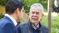 Zwar stand van der Bellen unter Personenschutz, brenzlig war es am Gaisberg aber nicht. (Bild: Elisabeth Schmidt)