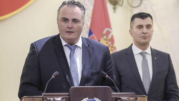 Verteidigungsminister Doskozil während seines Besuchs in Serbien (Bild: APA/BUNDESHEER/PUSCH)