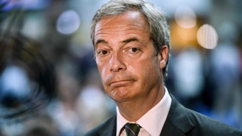 Nigel Farage will keinesfalls an die Spitze der UKIP zurückkehren. (Bild: APA/AFP/PHILIPPE HUGUEN)