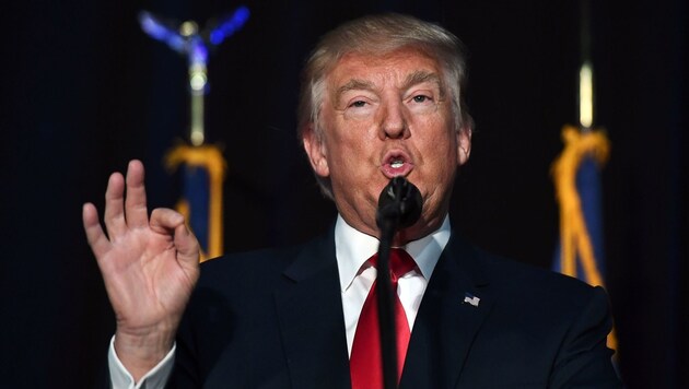 US-Präsidentschaftskandidat Donald Trump (Bild: APA/AFP/JEWEL SAMAD)