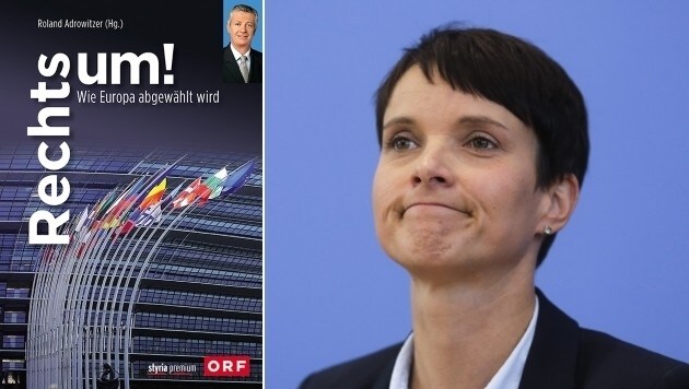 "Rechts um!" beschreibt den Siegeszug der Rechtspopulisten wie Frauke Petry von der AfD. (Bild: styria premium, ASSOCIATED PRESS)