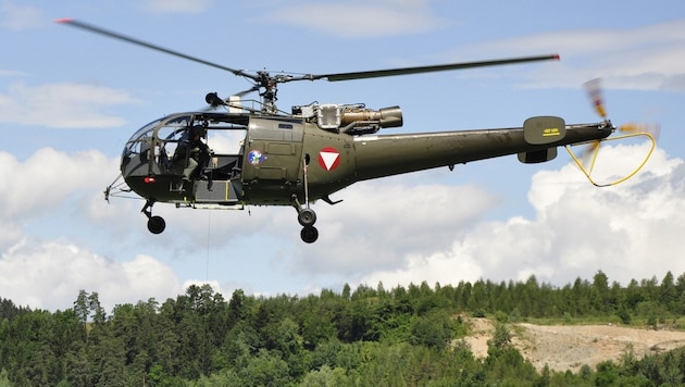 Alouette III des Bundesheeres (Bild: Picasa)