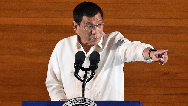 Rodrigo Duterte (Bild: AFP)