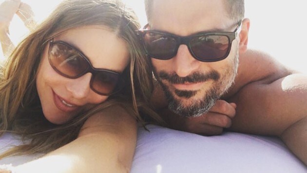 Sofia Vergara und Joe Manganiello senden verliebte Grüße aus den Flitterwochen. (Bild: instagram.com/sofiavergara)