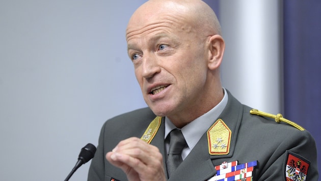 Korgeneral Karl Schmidseder (Bild: APA/HANS KLAUS TECHT)