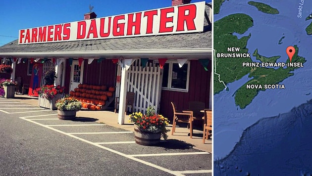 (Bild: facebook.com/The Farmer's Daughter Country Market, GoogleMaps)