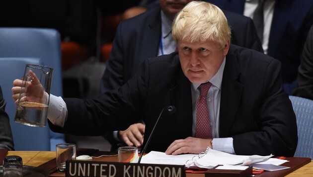 Boris Johnson (Bild: APA/AFP/TIMOTHY A. CLARY)