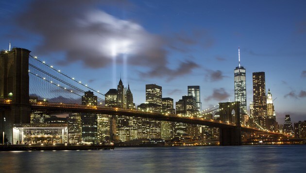 Die berühmte Skyline von New York (Bild: AP)