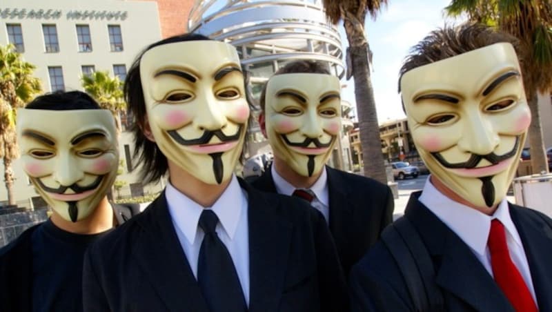 Anonymous handle aus anderen Motiven als Kriminelle. Das mache die Abwehr der berüchtigten Hacker so schwer, weiß IT-Security-Experte Jake Moore. (Bild: flickr.com/Vincent Diamante)