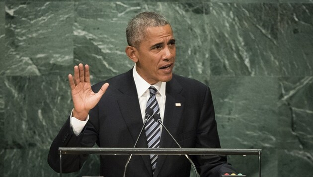 US-Präsident Obama: "Wenn wir unsere Türen zuschlagen, verraten wir unsere tiefsten inneren Werte." (Bild: APA/AFP/GETTY IMAGES/Drew Angerer)