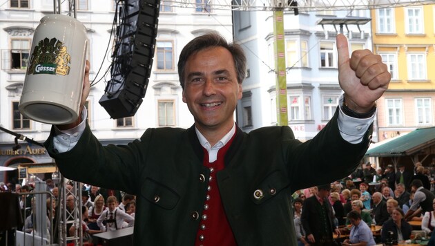 Stolz auf sein Graz: Bürgermeister Siegfried Nagl (Bild: KRONEN ZEITUNG)