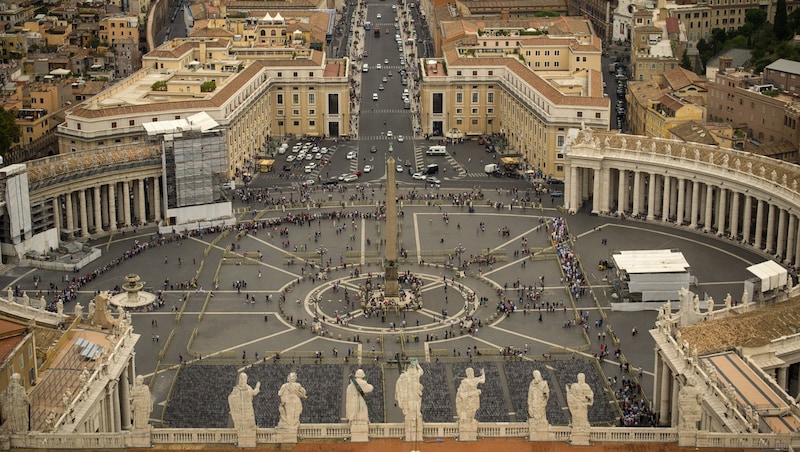 St. Peter's Square in Rome (Bild: flickr.com/Diego Cambiaso)