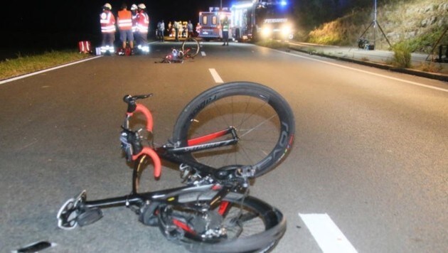 Sechs Salzburger wurden bei einer Radtour in Bayern verletzt, als ein Auto die Gruppe erfasste. (Bild: Daniel Scharinger)