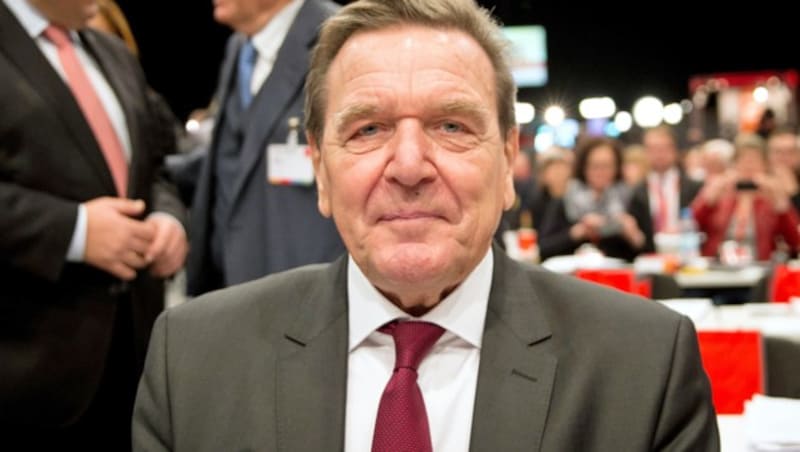 Deutschlands Ex-Kanzler Schröder (Bild: APA/AFP/DPA/Kay Nietfeld)