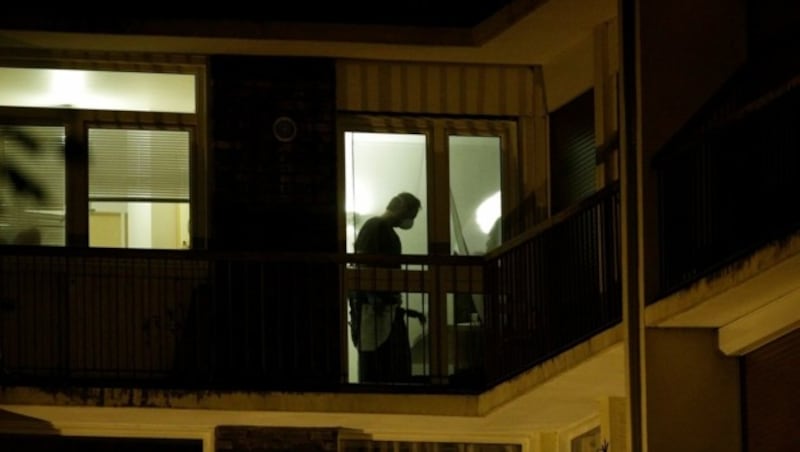 In dieser Wohnung sollen die Anschlagspläne entwickelt worden sein. (Bild: APA/AFP/GEOFFROY VAN DER HASSELT)