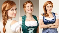 Fischgrätzopf, Dirndl-Krone, French Braid - drei Flechtfrisuren, die jede Frau zum Hingucker machen (Bild: Pantene Pro-V)