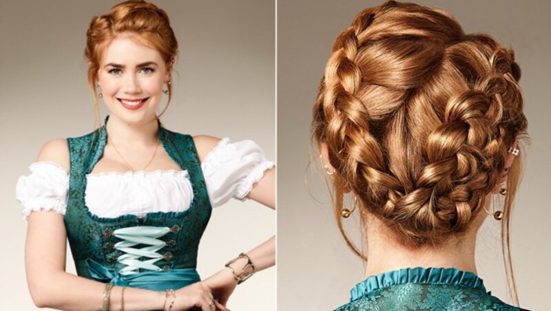 Dirndl-Krone (Bild: Pantene Pro-V)