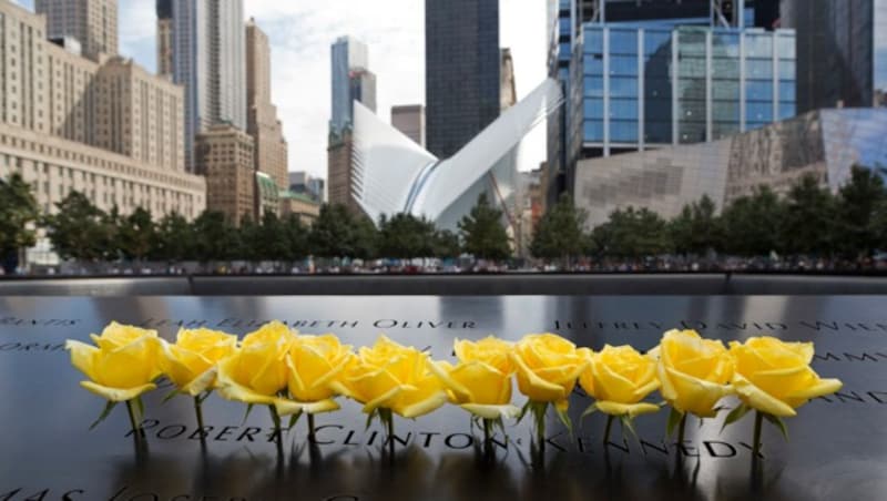 Das World Trade Center Memorial erinnert an die Tausenden Toten. (Bild: AP)