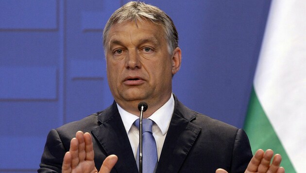 Im neuen Geschichtsbuch für Schüler wird Orban als "Gründer des modernen Ungarn" gepriesen. (Bild: APA/AFP/PETER KOHALMI)